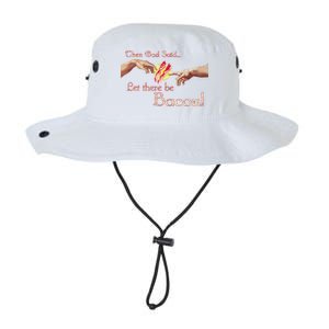 Then God Said Let There Be Bacon Legacy Cool Fit Booney Bucket Hat