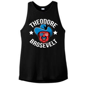 Theodore Brosevelt Ladies PosiCharge Tri-Blend Wicking Tank