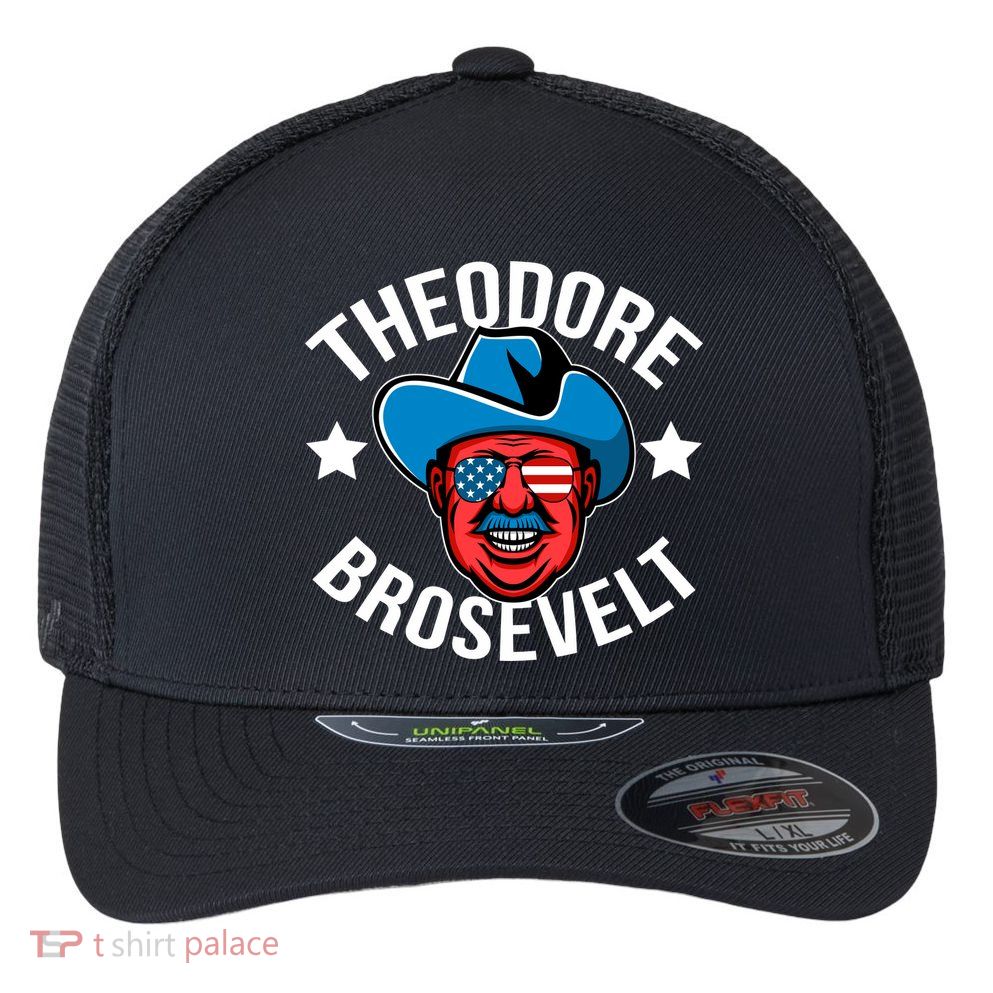 Theodore Brosevelt Flexfit Unipanel Trucker Cap