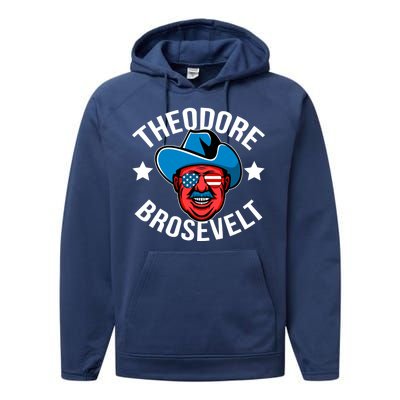 Theodore Brosevelt Performance Fleece Hoodie