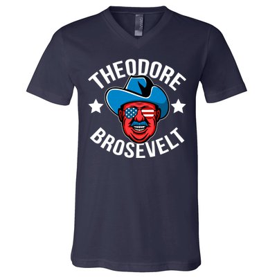 Theodore Brosevelt V-Neck T-Shirt