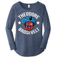 Theodore Brosevelt Women's Perfect Tri Tunic Long Sleeve Shirt