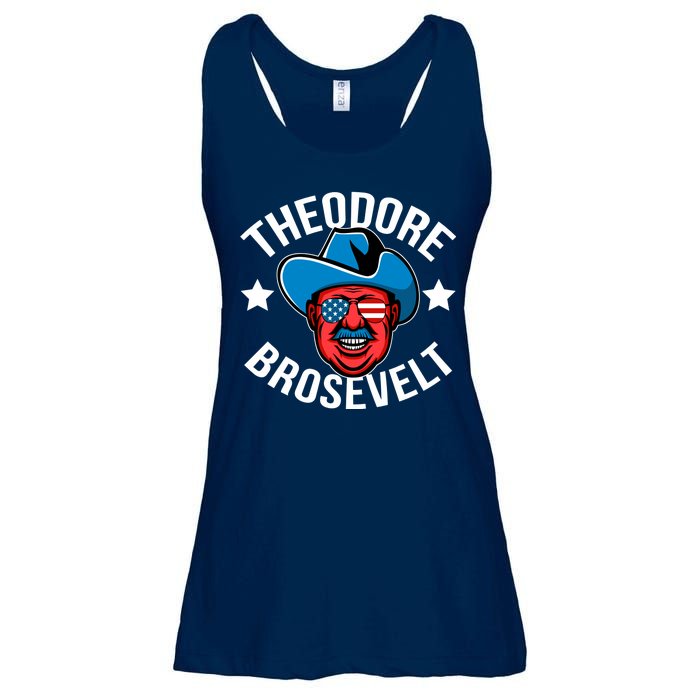 Theodore Brosevelt Ladies Essential Flowy Tank