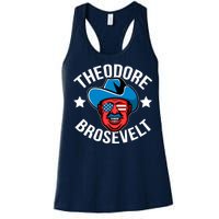 Theodore Brosevelt Women's Racerback Tank