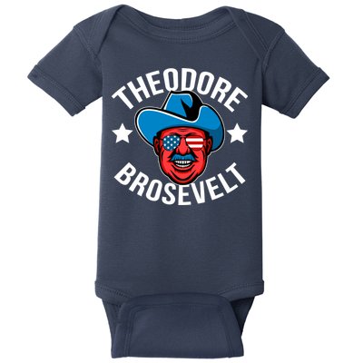 Theodore Brosevelt Baby Bodysuit