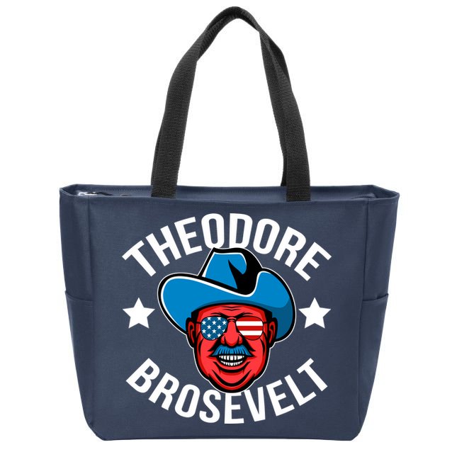 Theodore Brosevelt Zip Tote Bag