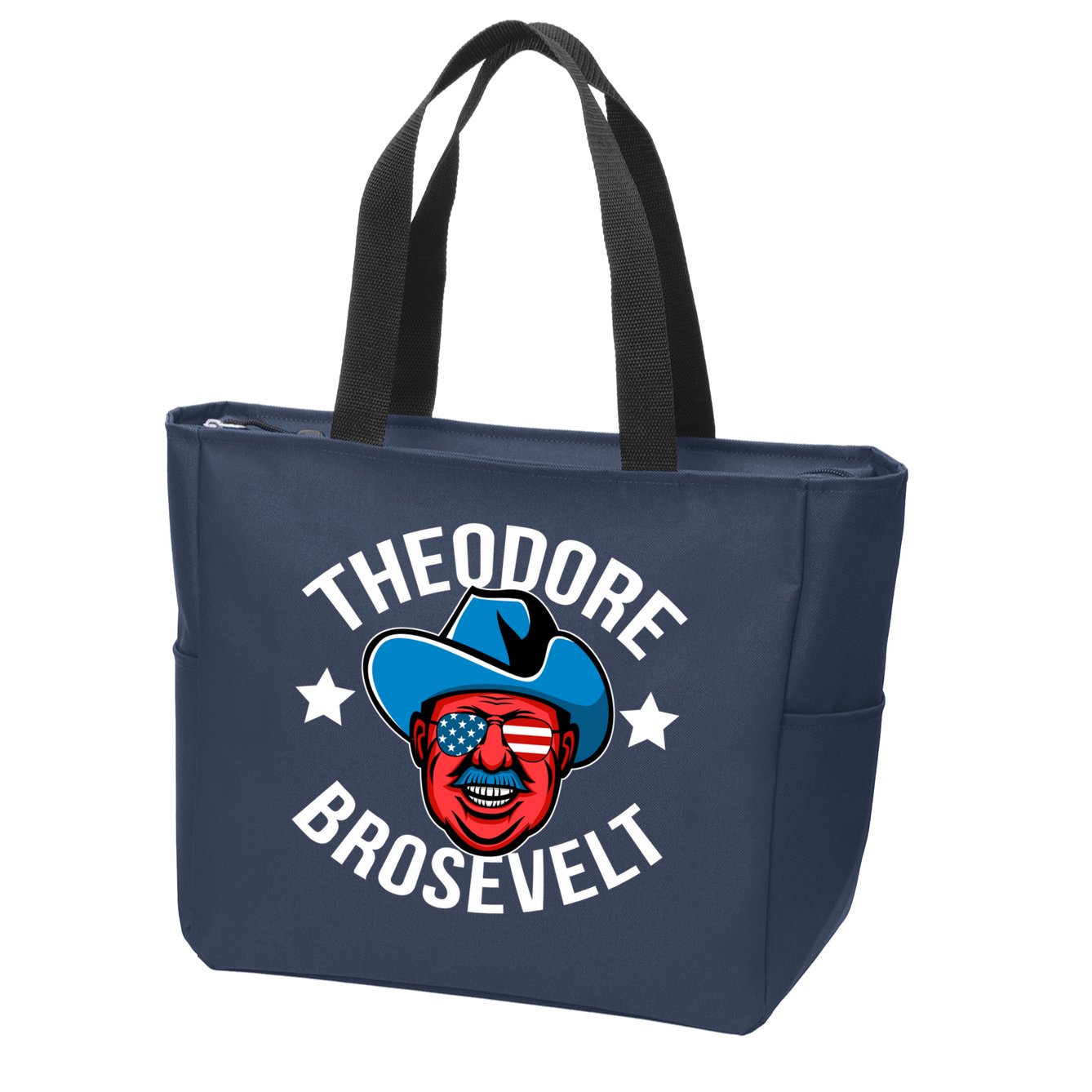 Theodore Brosevelt Zip Tote Bag