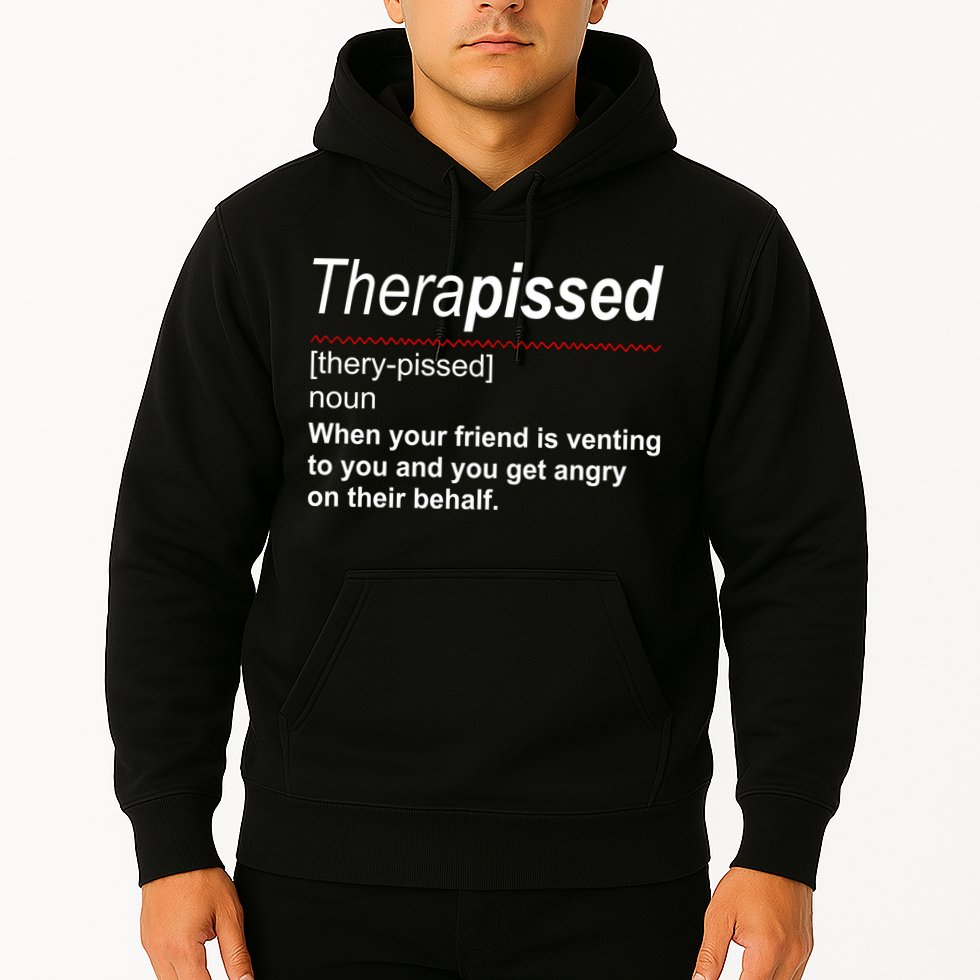 Therapissed Funny Definition Hoodie