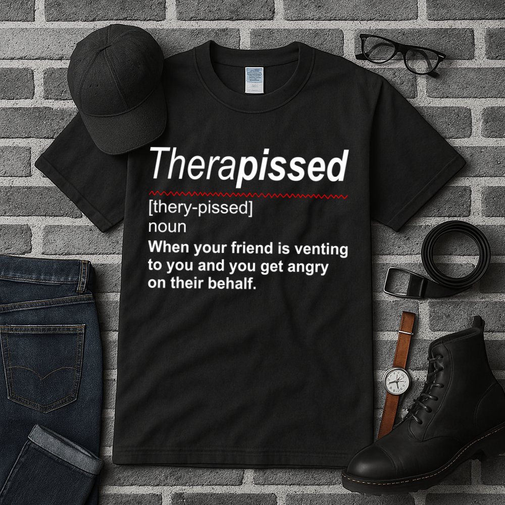 Therapissed Funny Definition Tall T-Shirt