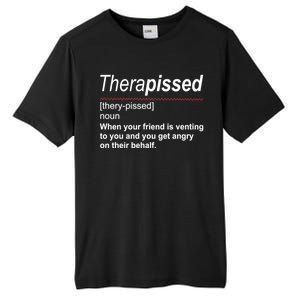 Therapissed Funny Definition Tall Fusion ChromaSoft Performance T-Shirt