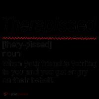 Therapissed Funny Definition Mug