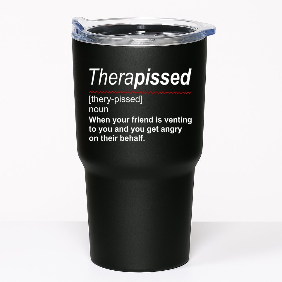 Therapissed Funny Definition Tumbler