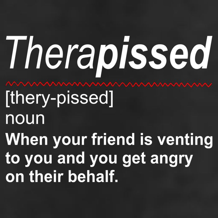 Therapissed Funny Definition Golf Towel
