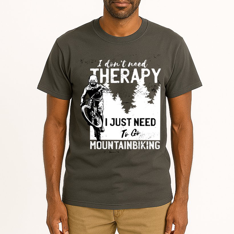 Therapy Mountain Biking Tall T-Shirt