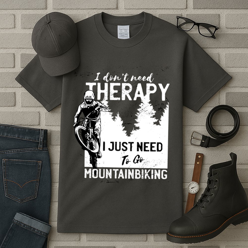 Therapy Mountain Biking Tall T-Shirt