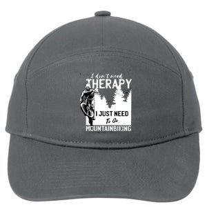 Therapy Mountain Biking 7-Panel Snapback Hat