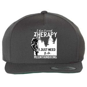 Therapy Mountain Biking Wool Snapback Cap