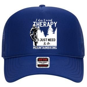 Therapy Mountain Biking High Crown Mesh Back Trucker Hat