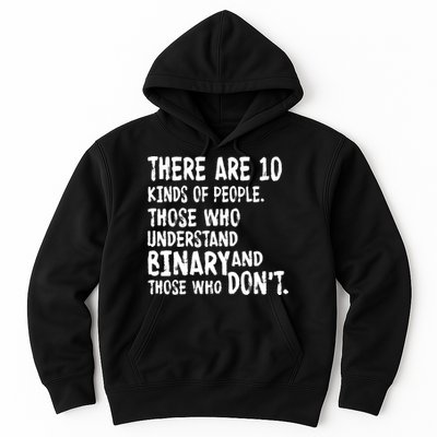 There Are 10 Kind of People Binary Hoodie