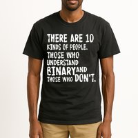 There Are 10 Kind of People Binary Tall T-Shirt