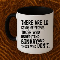 There Are 10 Kind of People Binary Mug