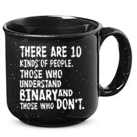 There Are 10 Kind of People Binary 15oz Campfire Ceramic Mug