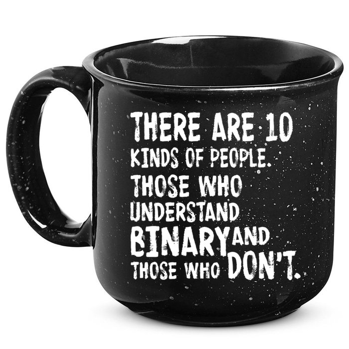 There Are 10 Kind of People Binary 15oz Campfire Ceramic Mug
