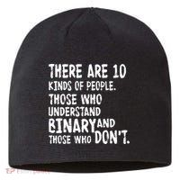 There Are 10 Kind of People Binary Sustainable Beanie