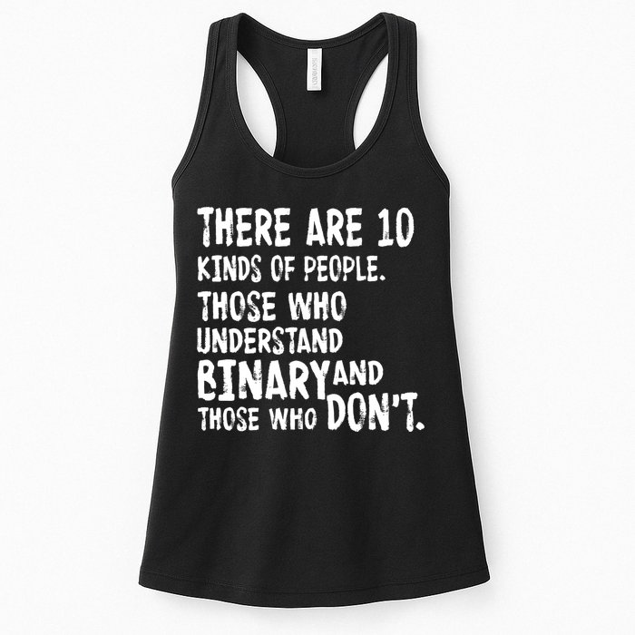There Are 10 Kind of People Binary Womens Tank Top