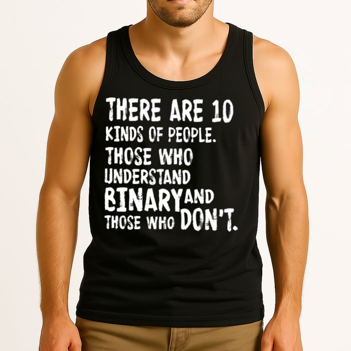 There Are 10 Kind of People Binary Tank Top