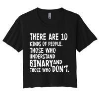 There Are 10 Kind of People Binary Crop Top