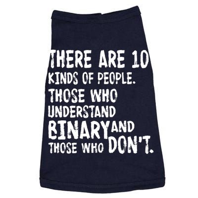 There Are 10 Kind of People Binary Doggie Tank