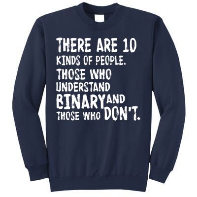 There Are 10 Kind of People Binary Sweatshirt