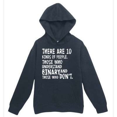 There Are 10 Kind of People Binary Urban Pullover Hoodie