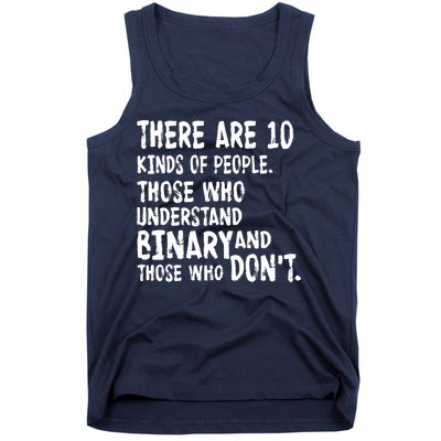 There Are 10 Kind of People Binary Tank Top