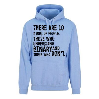 There Are 10 Kind of People Binary Unisex Surf Hoodie