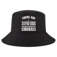 There Are 3 Useless Things In The World Cool Comfort Performance Bucket Hat