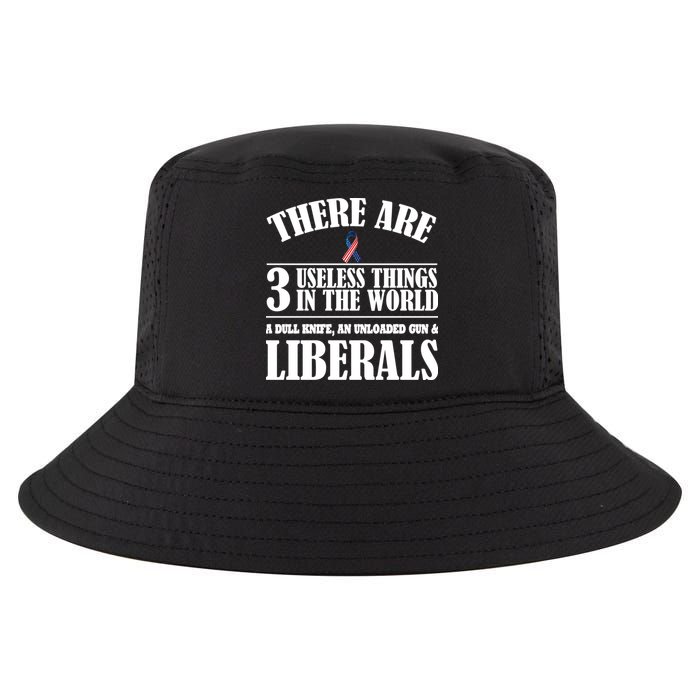 There Are 3 Useless Things In The World Cool Comfort Performance Bucket Hat