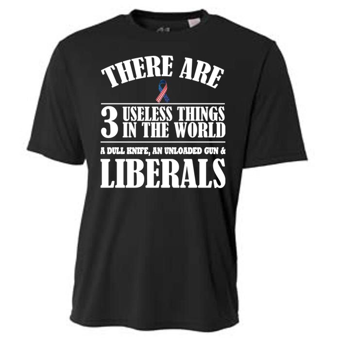 There Are 3 Useless Things In The World Cooling Performance Crew T-Shirt