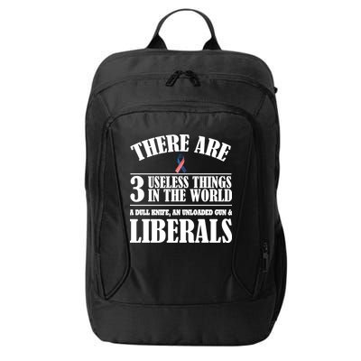 There Are 3 Useless Things In The World City Backpack