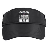 There Are 3 Useless Things In The World Adult Drive Performance Visor