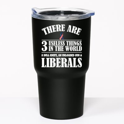 There Are 3 Useless Things In The World Tumbler