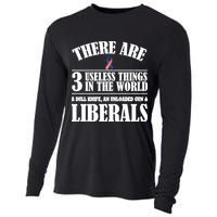 There Are 3 Useless Things In The World Cooling Performance Long Sleeve Crew