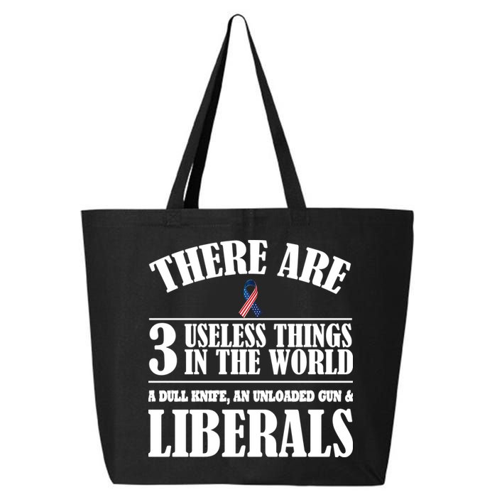 There Are 3 Useless Things In The World 25L Jumbo Tote