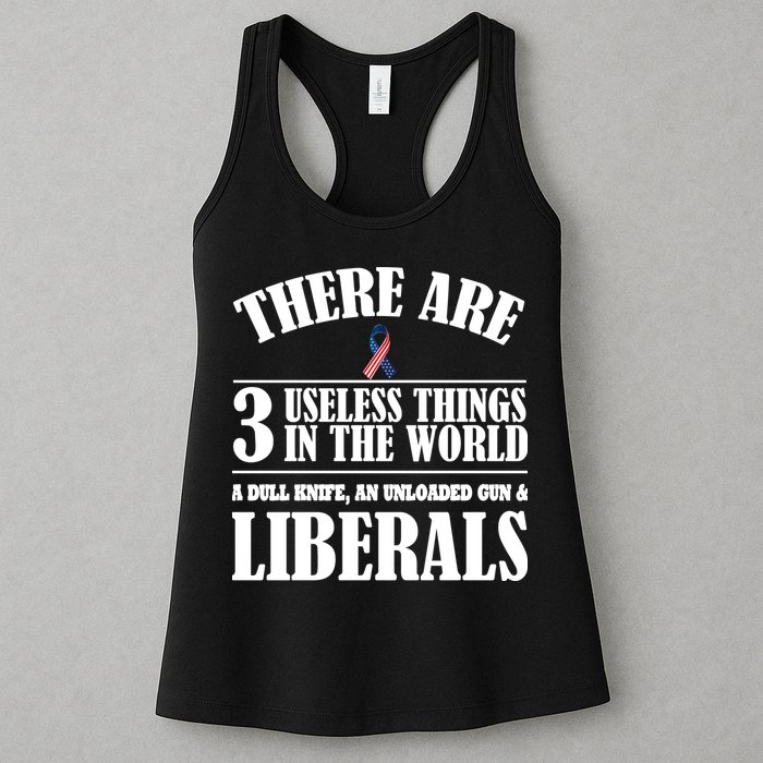 There Are 3 Useless Things In The World Womens Tank Top