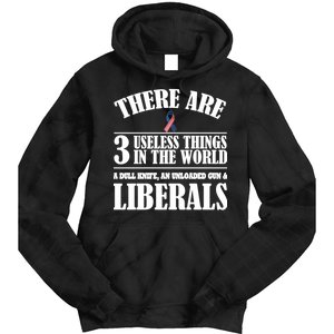 There Are 3 Useless Things In The World Tie Dye Hoodie