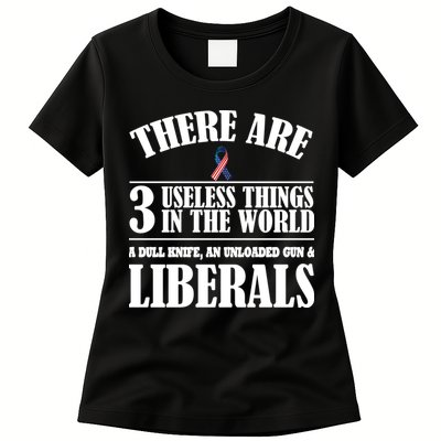 There Are 3 Useless Things In The World Womens T-Shirt