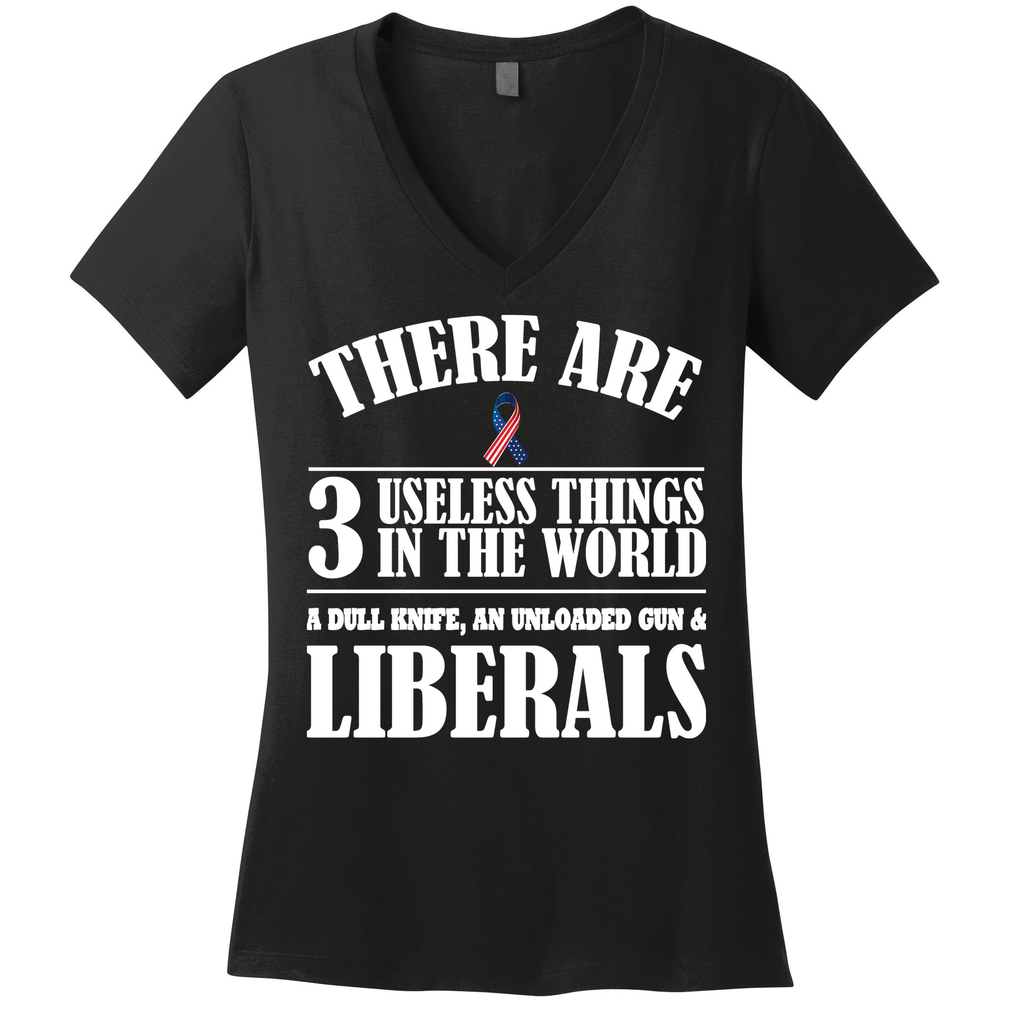 There Are 3 Useless Things In The World Women's V-Neck T-Shirt