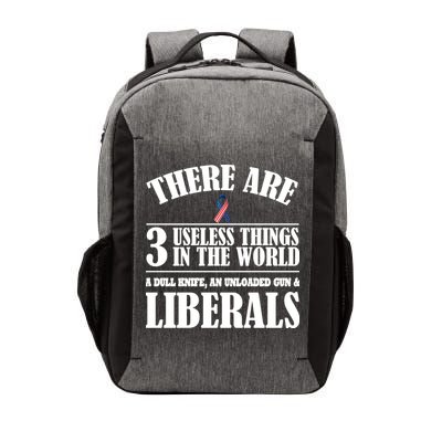 There Are 3 Useless Things In The World Vector Backpack