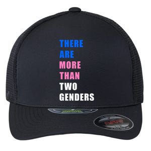 There Are More Than Two Genders Flexfit Unipanel Trucker Cap